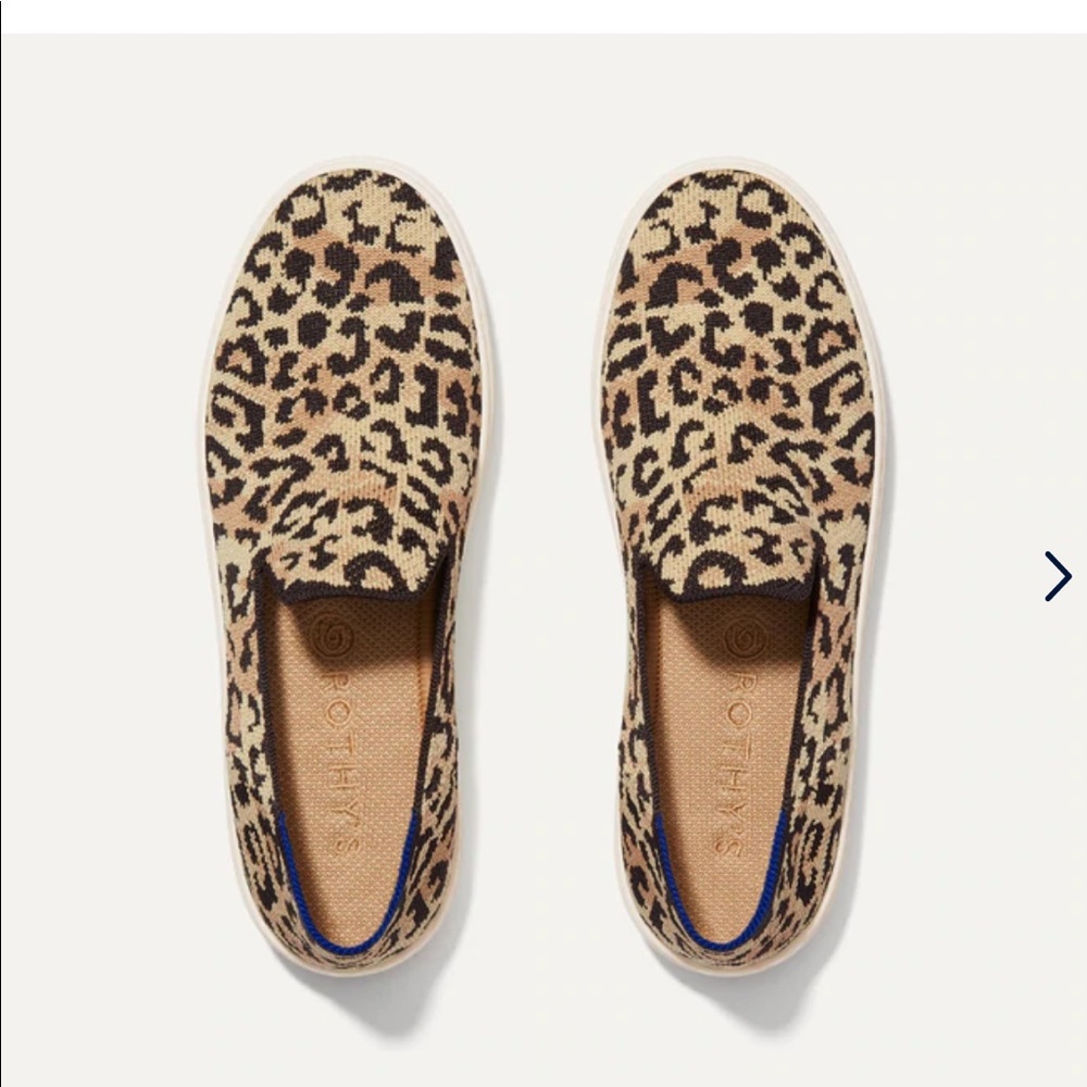 Rothy’s loafer leopard print